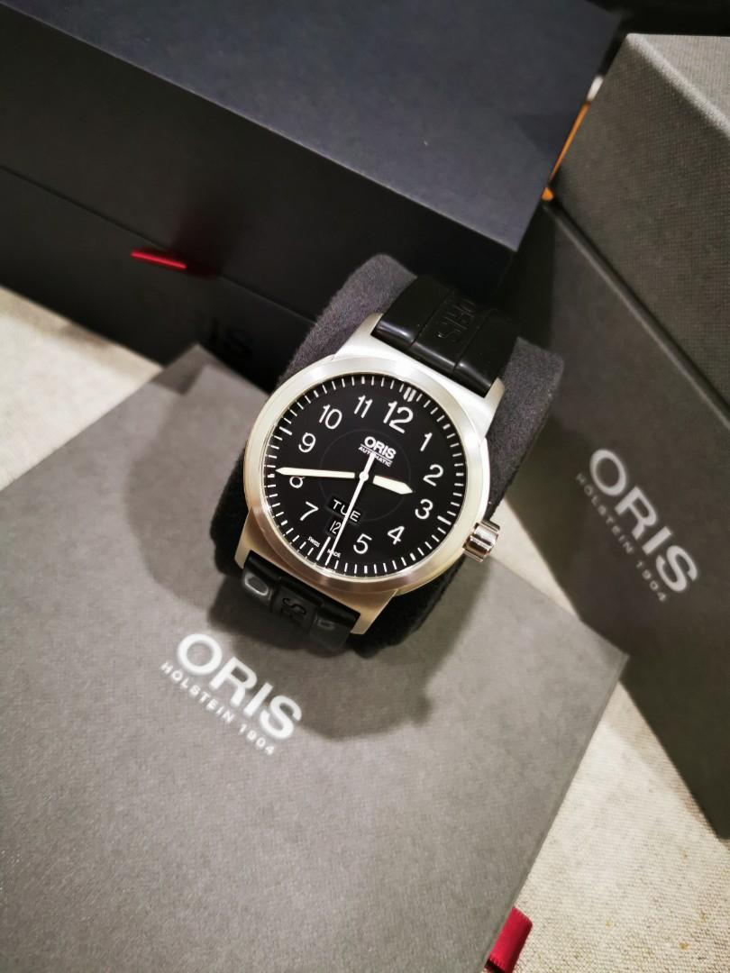 Oris bc3 advanced day sales date black
