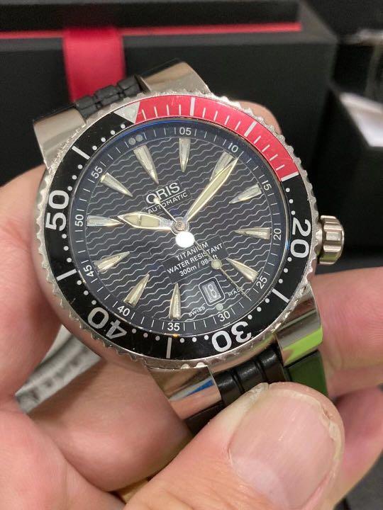 Oris divers sales titan date