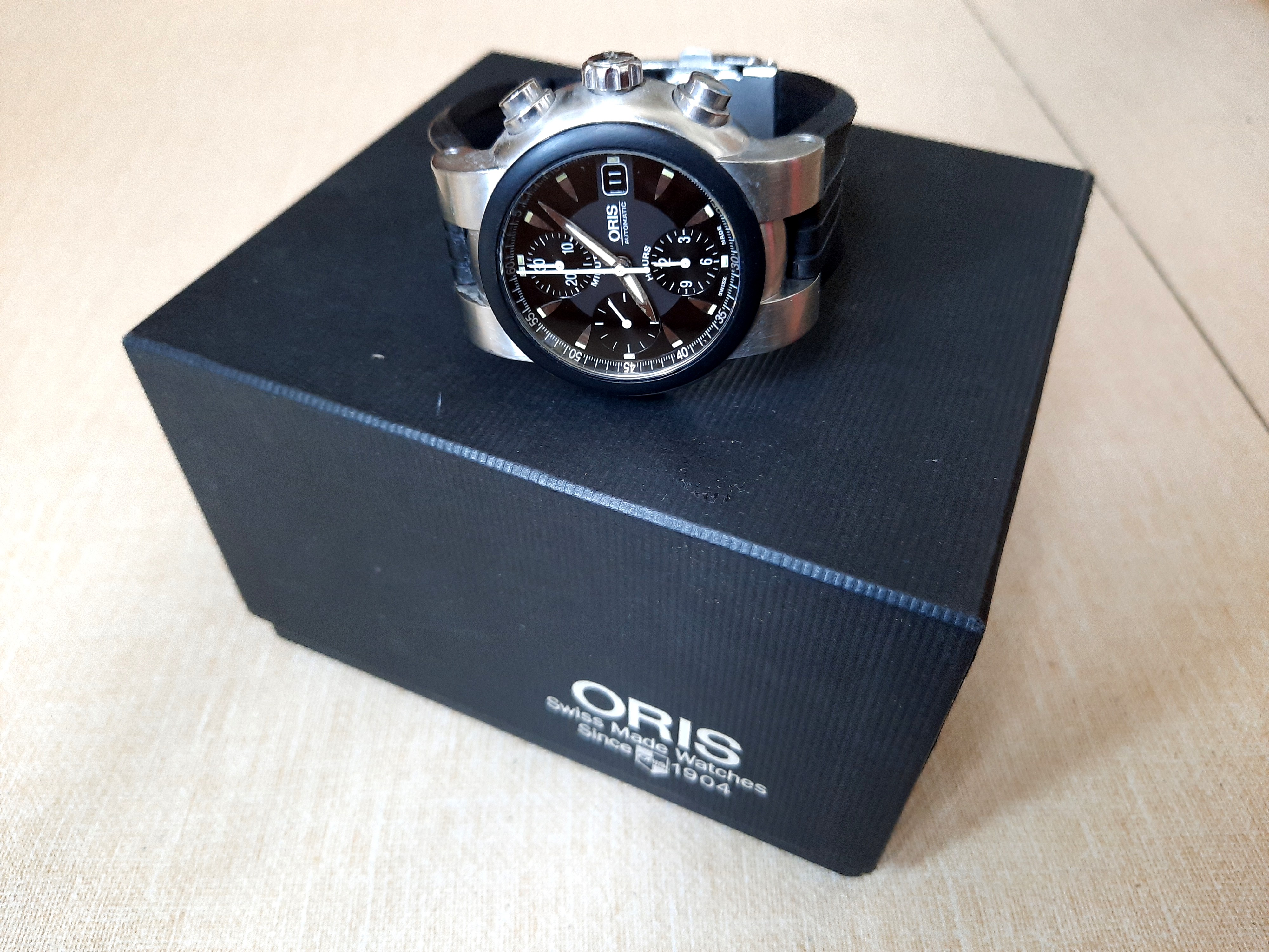 Oris tt1 cheap chronograph 2000