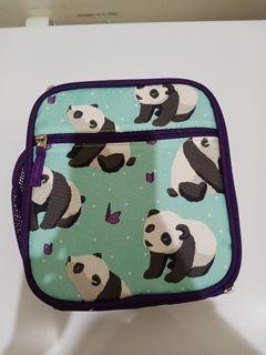 Pottery barn panda lunch bag insulated