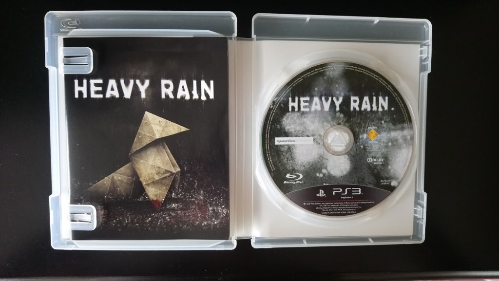 Ps3 Heavy Rain 遊戲機 遊戲機遊戲 Carousell