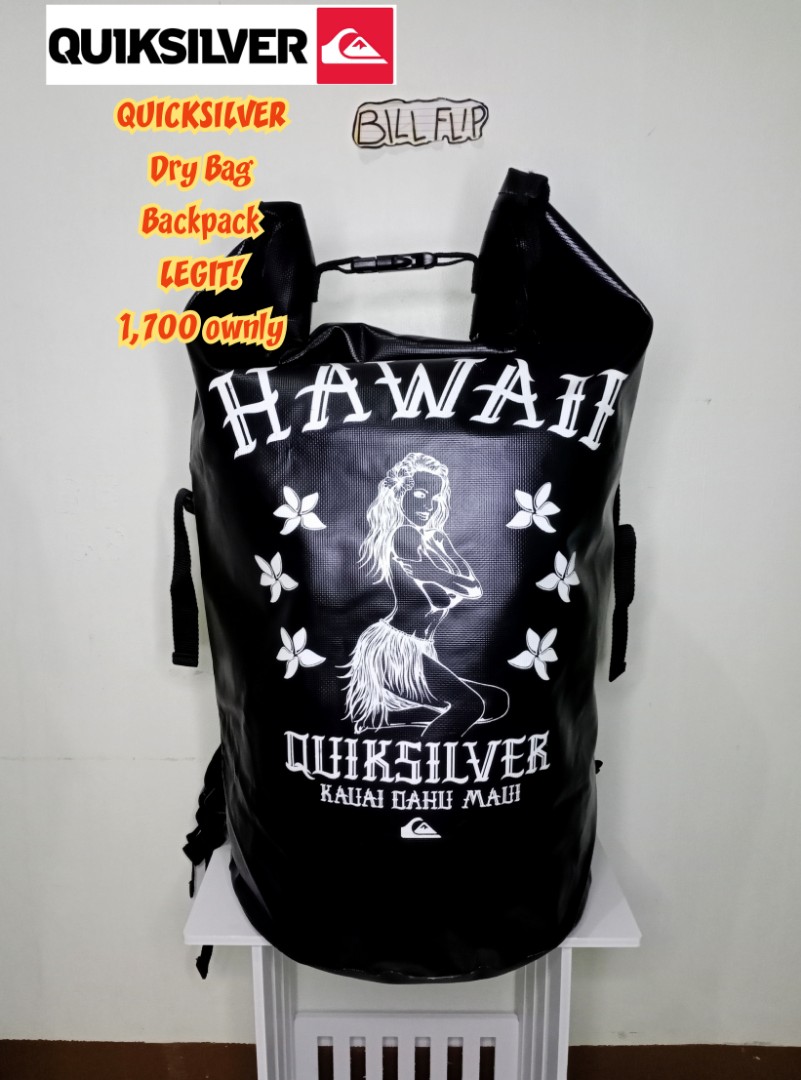 Quicksilver dry bag bckack, Men's Fashion, Bags, Backpacks on Carousell