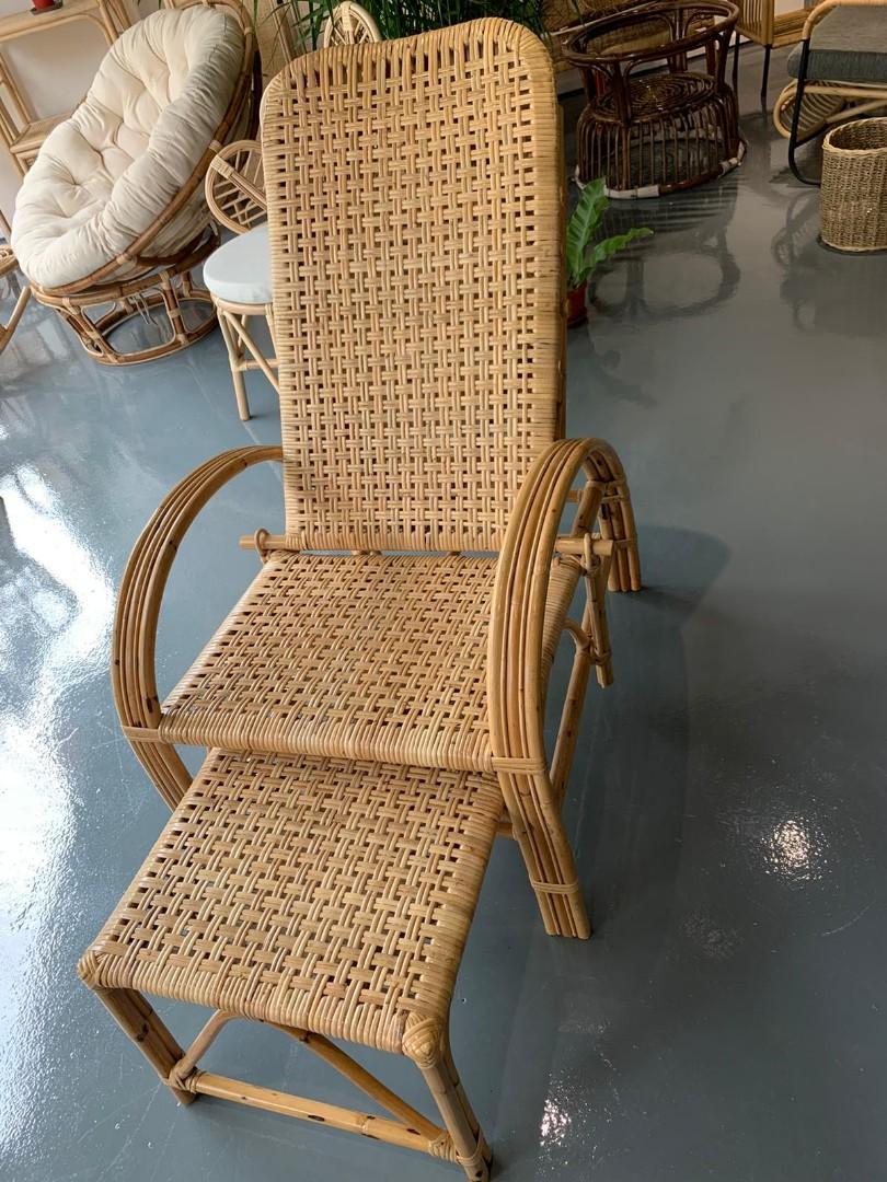 rattan relax chair furniture home living furniture chairs on carousell
