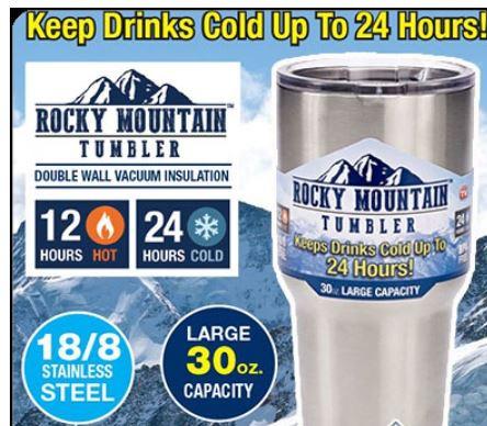 rocky mountain tumbler