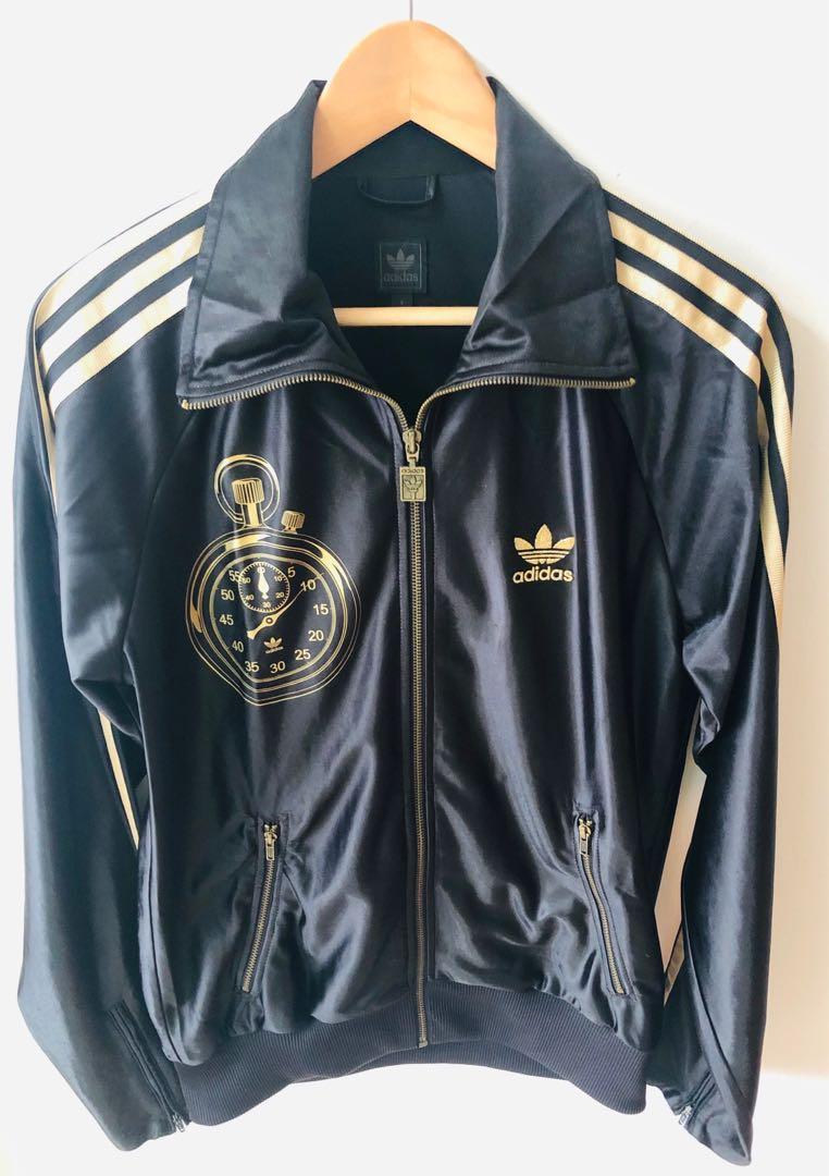 adidas black gold jacket