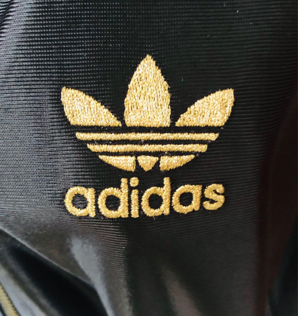 black and gold jacket adidas