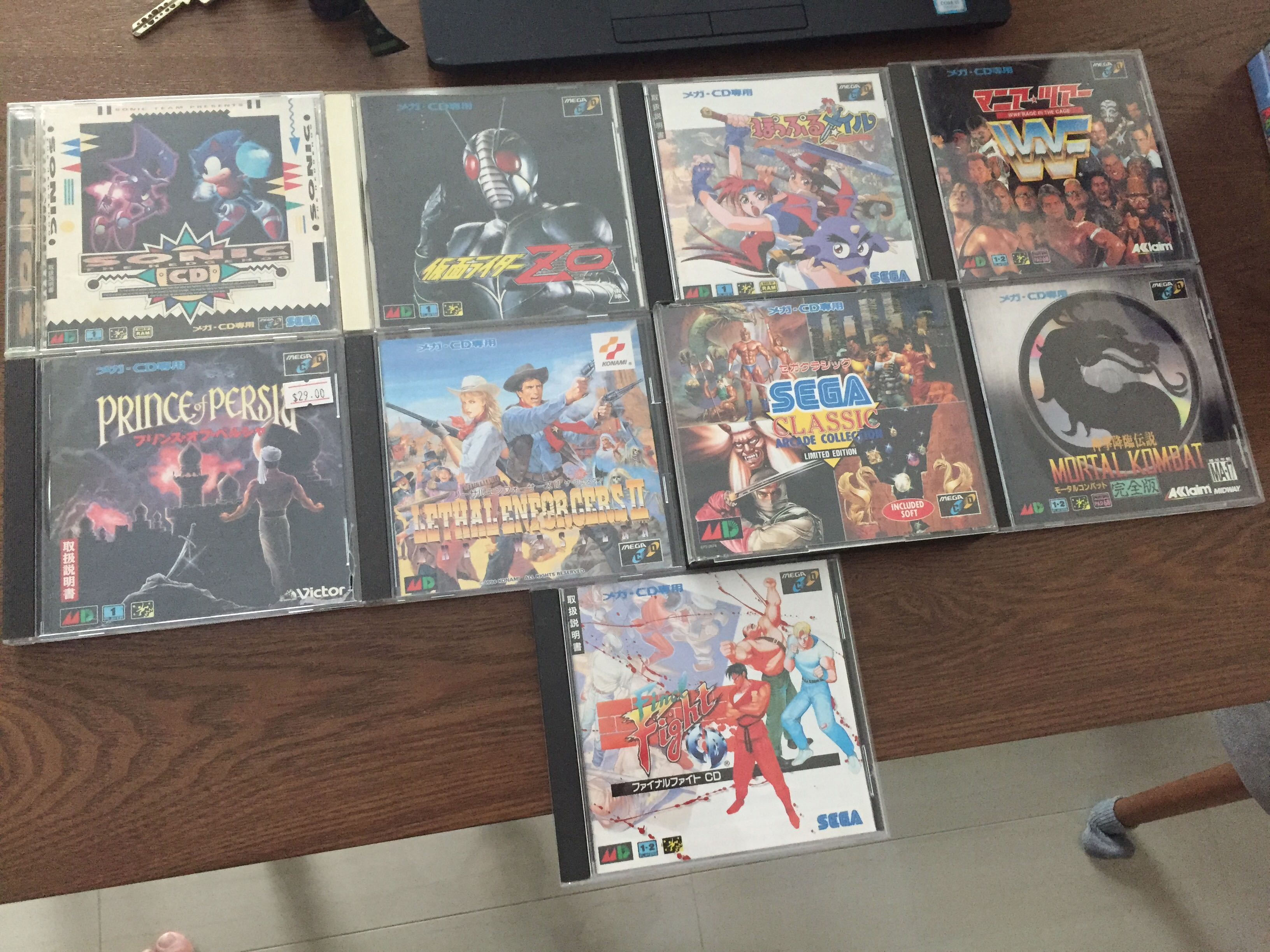 Sega Mega CD Games, Hobbies & Toys, Toys & Games on Carousell