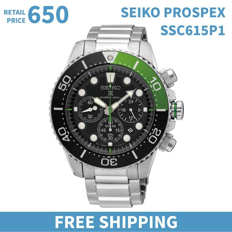 Seiko Prospex Sea Solar Chronograph 200M Automatic Diver s