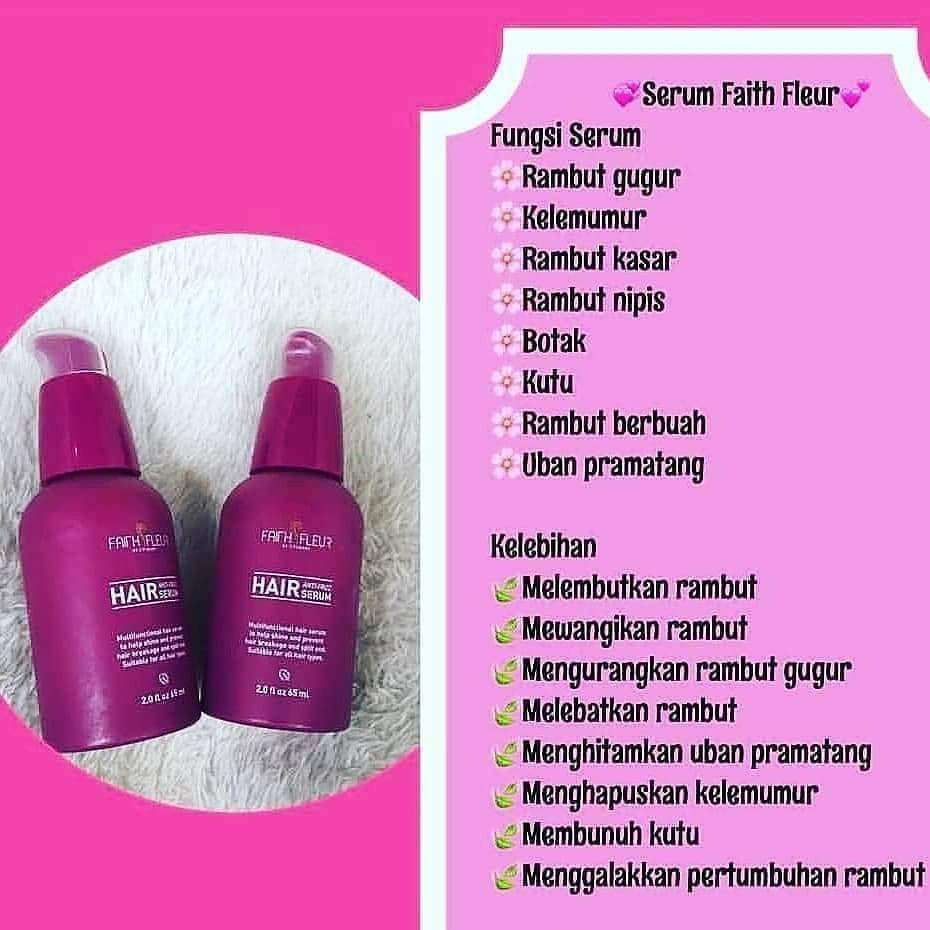 Serum Faith Fleur Beauty Personal Care Hair On Carousell