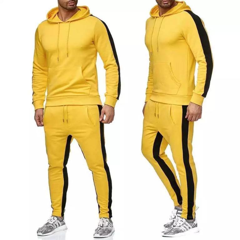 Tracksuit hoodie sweatpants set Clearance