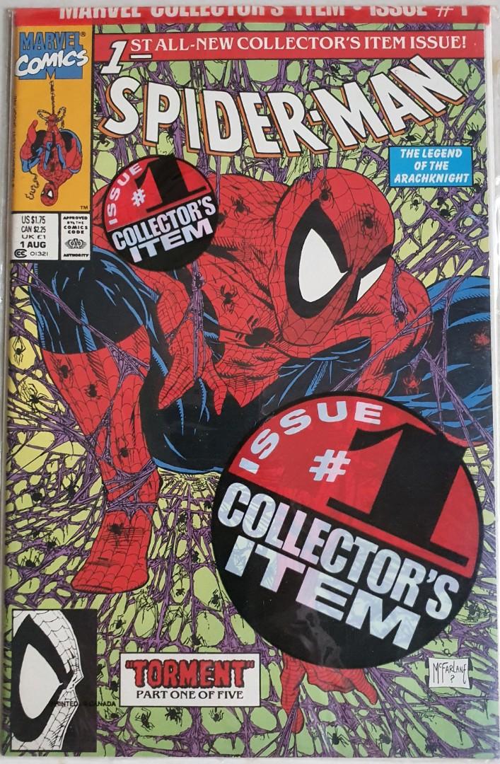 1st all new collector's item issue spider man