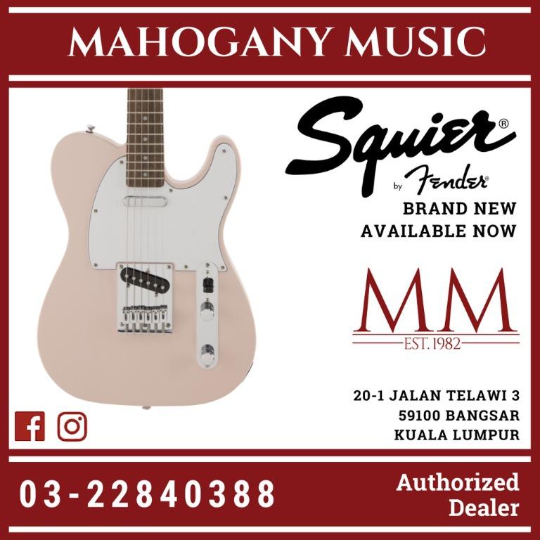 Squier FSR Affinity Telecaster Electric Guitar Laurel FB, Shell 