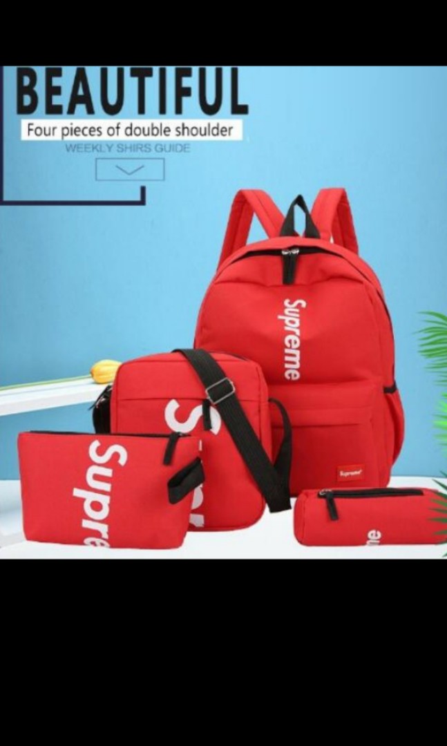 Supreme bag, Men's Fashion, Bags, Backpacks on Carousell