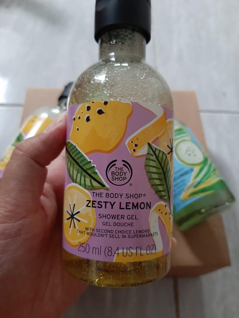 The Body Shop Shower Zesty Lemon 250 ML, Kesehatan & Kecantikan, Kulit