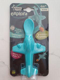 Tommy tippee aeroplane Spoons