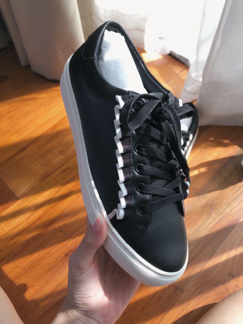 tory ruffle sneaker
