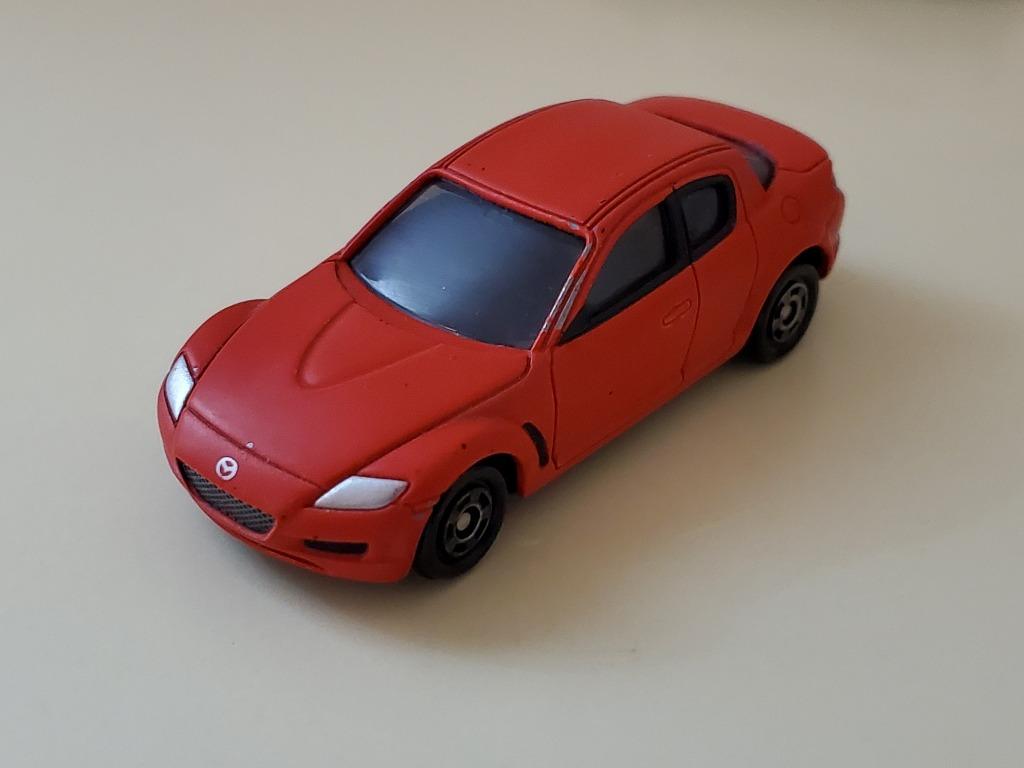 米舖toy 8成新takara Tomy Tomica 96 Mazda Rx8 Rx 8 萬事得紅色藍字中製車仔淨車 玩具 遊戲類 玩具 Carousell