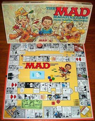 Vintage 80s Board Games (Mad Magazine, Vampire Game and Top Secret) - Super rare and valuable now!