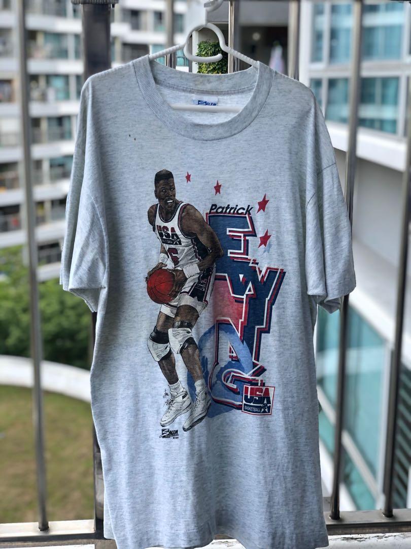 Vintage Pro Player Patrick Ewing Graphic T Shirt (Size XL) — Roots