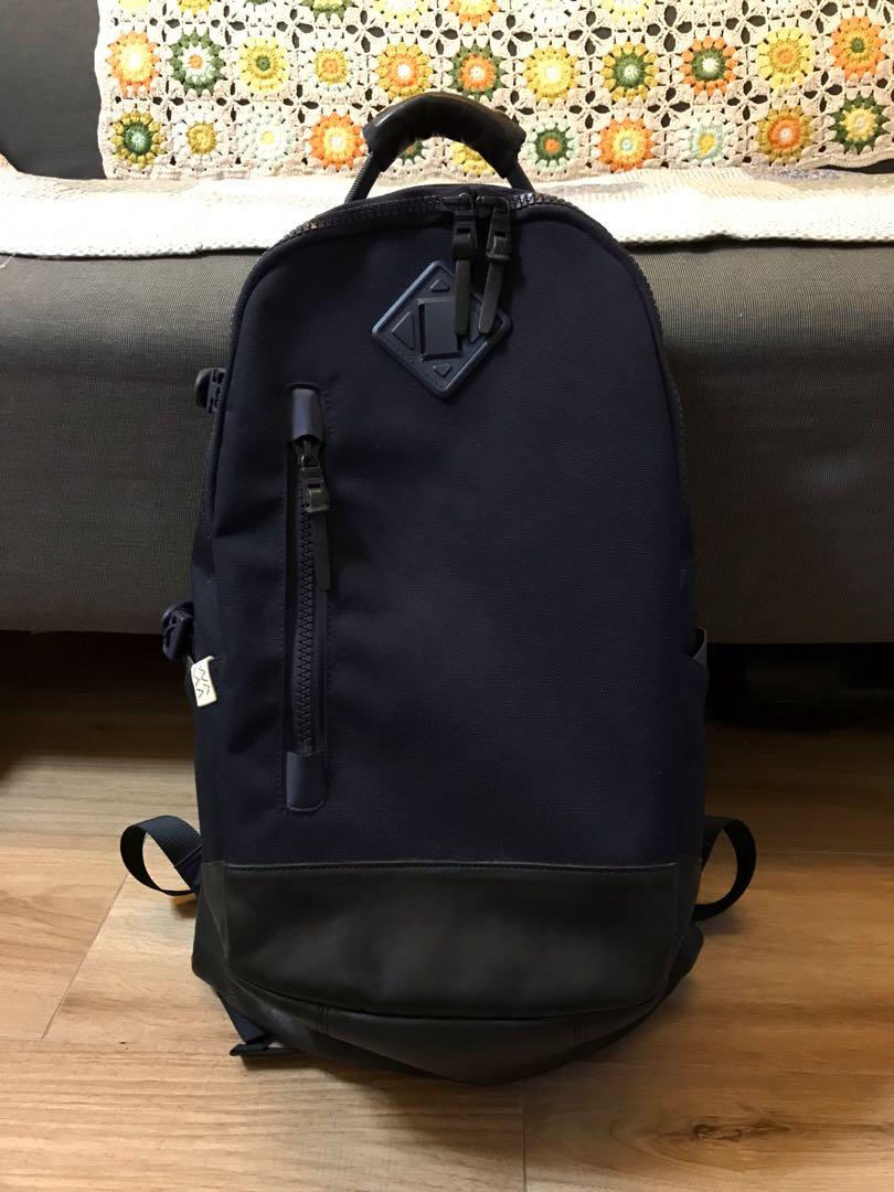 Visvim 19ss Cordura 20L Navy FR veg L Ballistic, 男裝, 袋, 腰袋