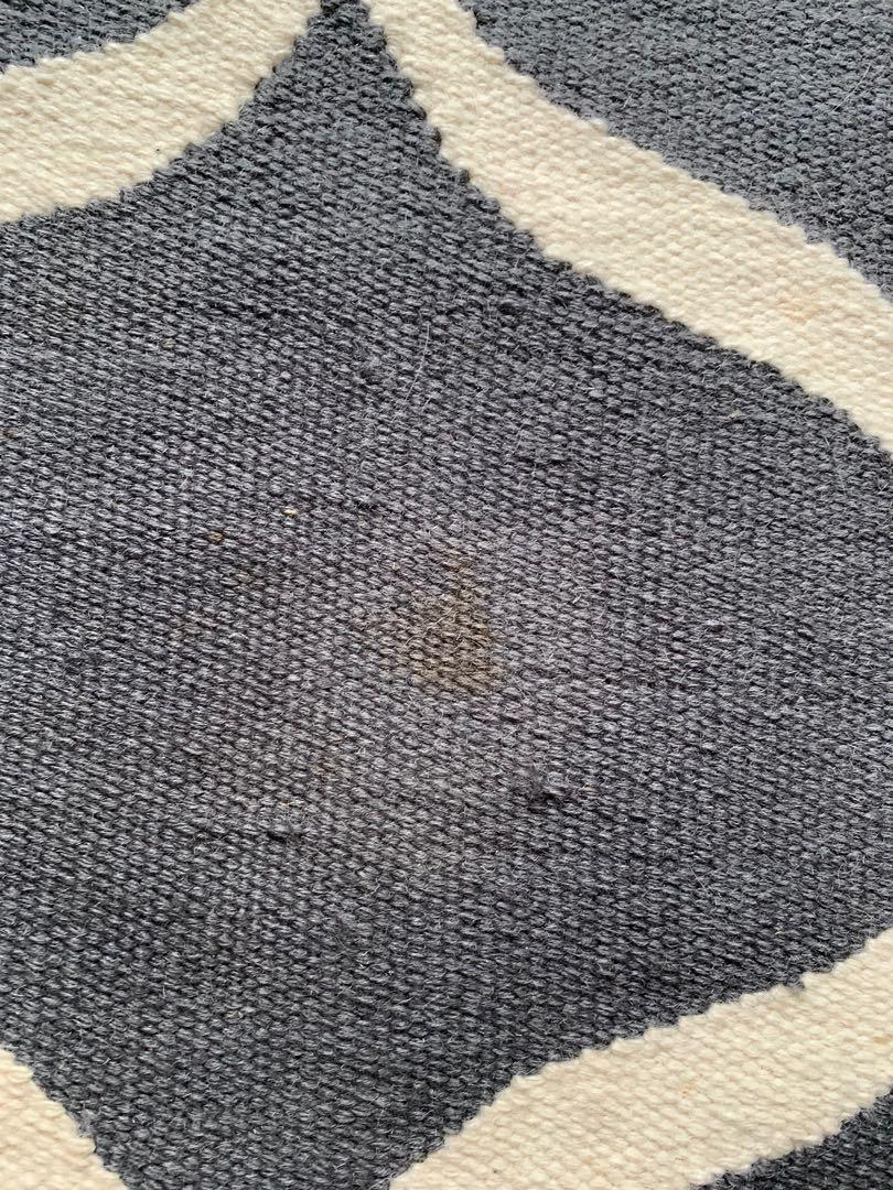 Wool rug IKEA Stockholm, Furniture & Home Living, Home Decor, Carpets