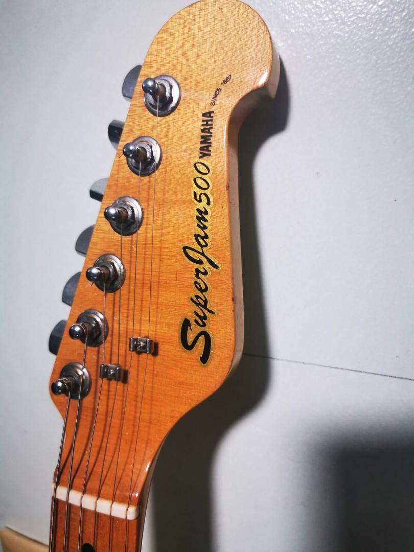 Yamaha super jam 500 electric guitar (Category: Musical Instruments) located in Paranaque City. Submitted by tegtegs (Listing ID 1048985850, Image 3). Description: New arrival Yamaha sj500 electric guitar 35k With original hardcase With minor scratches only Payment thru bpi online transfer, gcash or in any remittance center.