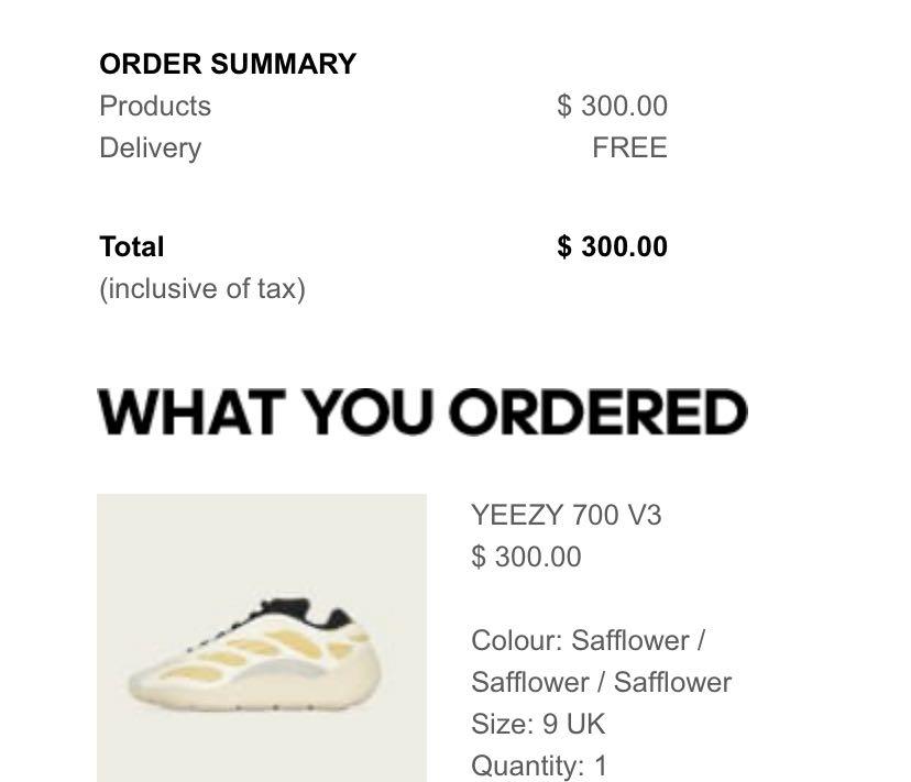 yeezy boost 700 v3 safflower