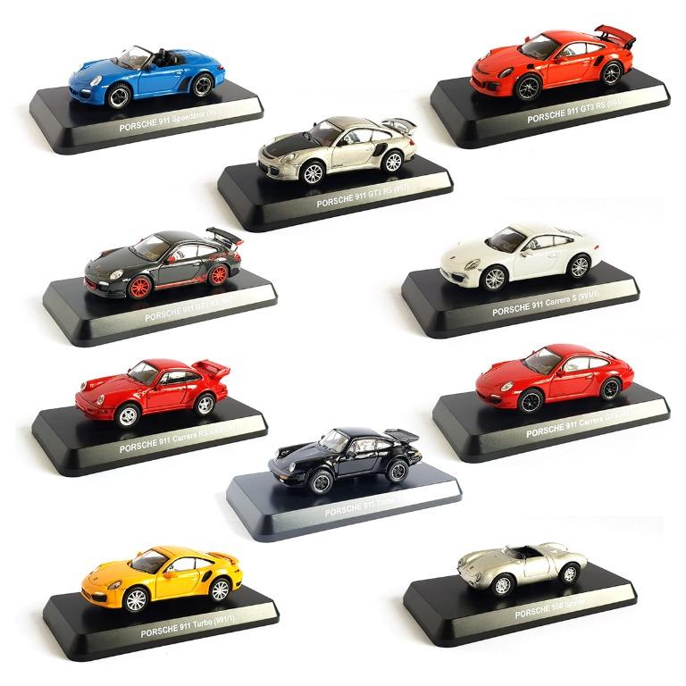 1 64 Kyosho Porsche 911 GT2 GT3 Carrera Turbo 550 7 11 Hobbies