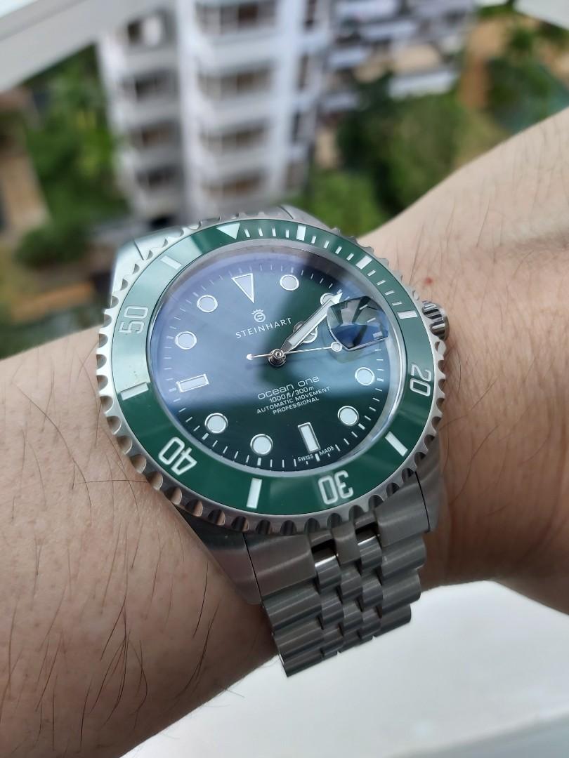1 month old Steinhart Ocean One Double Green Ceremic Premium