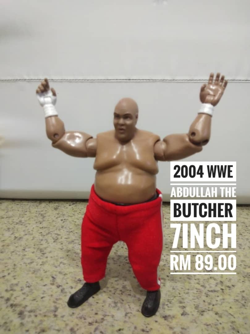 Abdullah the butcher action figure hotsell