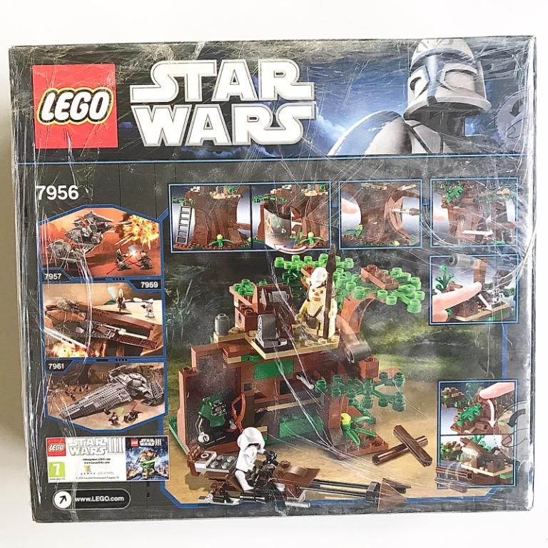 7956 Lego Star Wars Ewok Attack Brand New Retired Toys Games Bricks Figurines On Carousell Need building instructions for your lego set 7956 star wars ewok attack? 7956 lego star wars ewok attack brand new retired