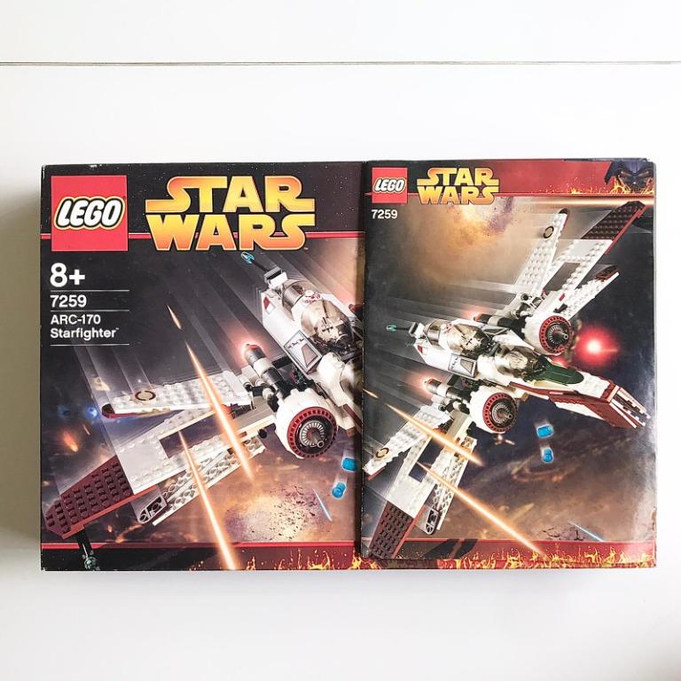 7259 LEGO Star Wars ARC 170 Starfighter RETIRED Hobbies Toys