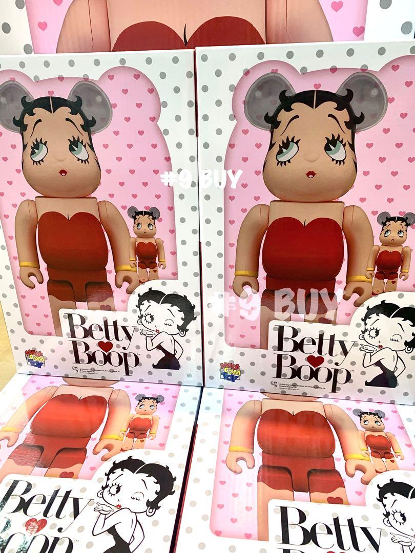 全国宅配サービス無料の- TOY BE@RBRICK Betty Boop (TM) RED Ver ...