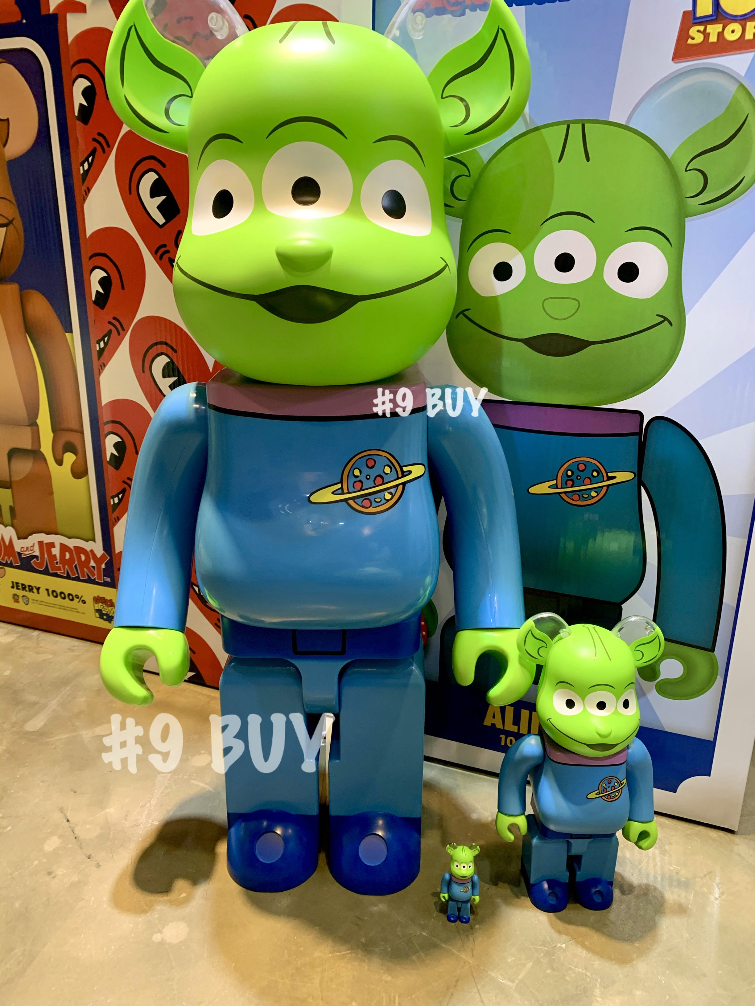 大特価祭BE@RBRICK ALIEN 1000% TOY STORY 1995 2020 25th