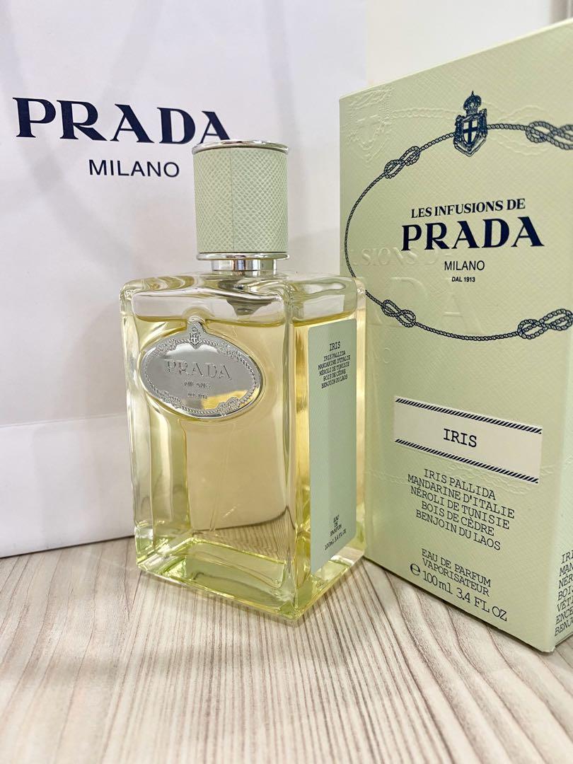 ? Prada 100ml Iris Original Perfume Les Infusions Milano, Beauty &  Personal Care, Fragrance & Deodorants on Carousell