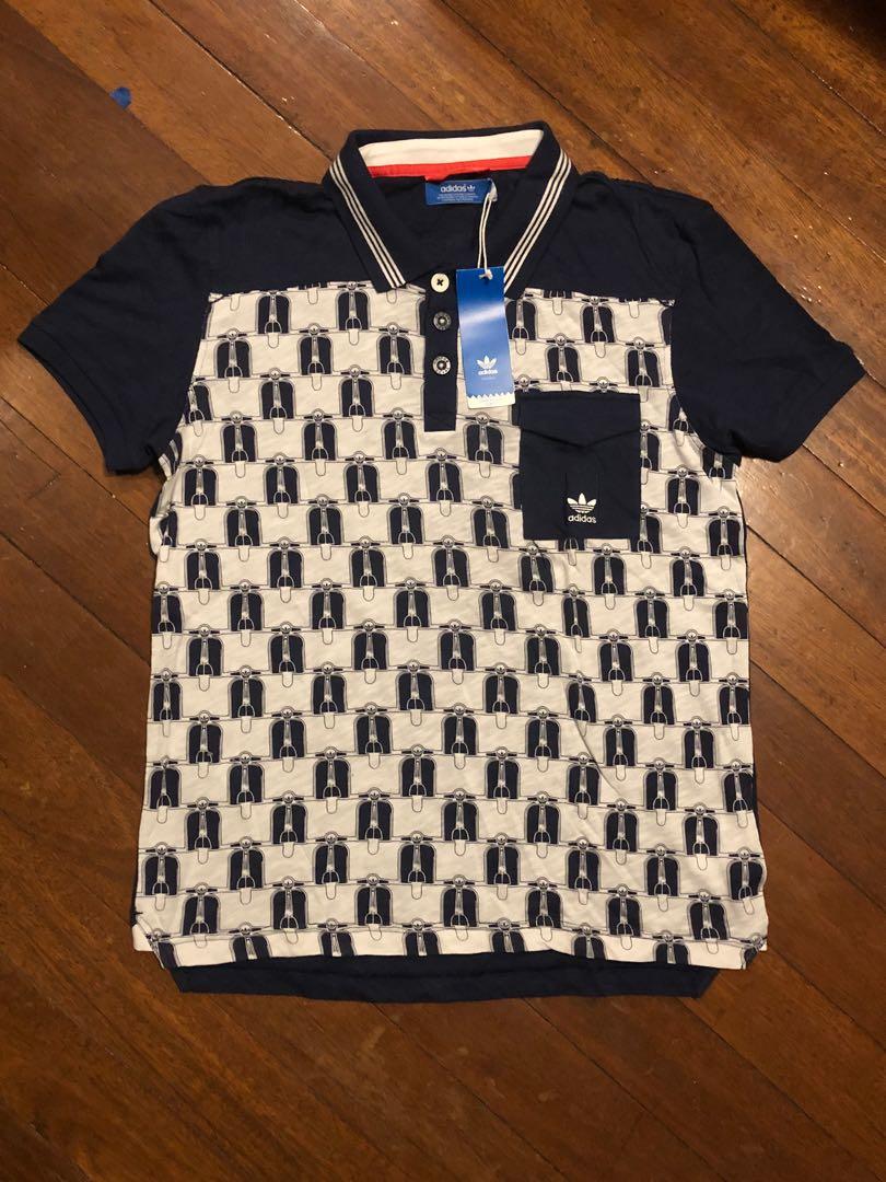 Adidas polo shirt, Men's Fashion, Tops & Sets, Tshirts & Shirts on Carousell