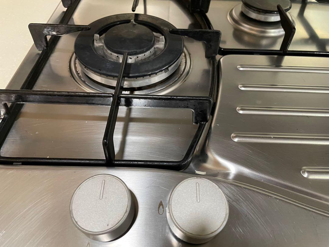 Ariston Gas Hob 4 burner 90 cm, TV & Home Appliances, Kitchen