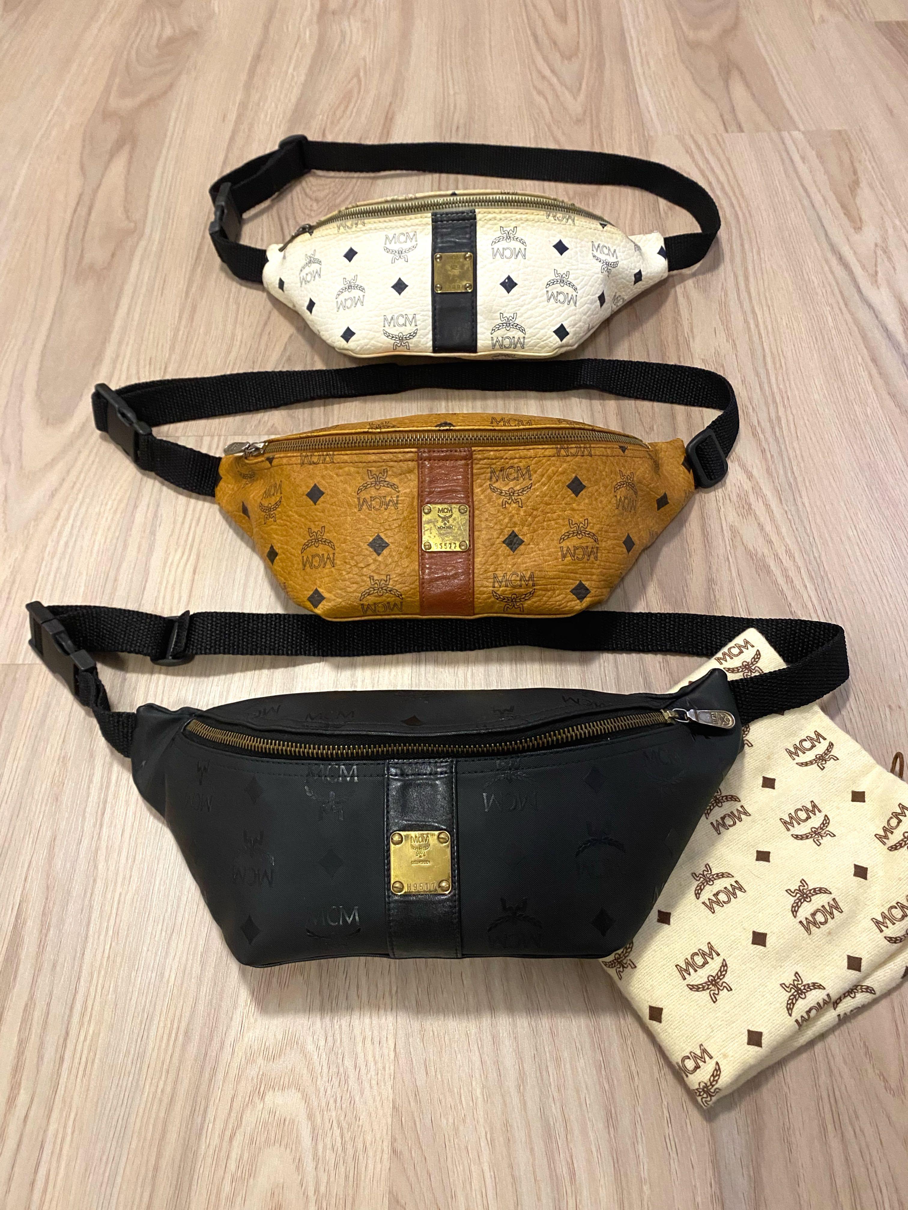 SALE Authentic MCM Pouch Waistbag Men s Fashion Bags Sling