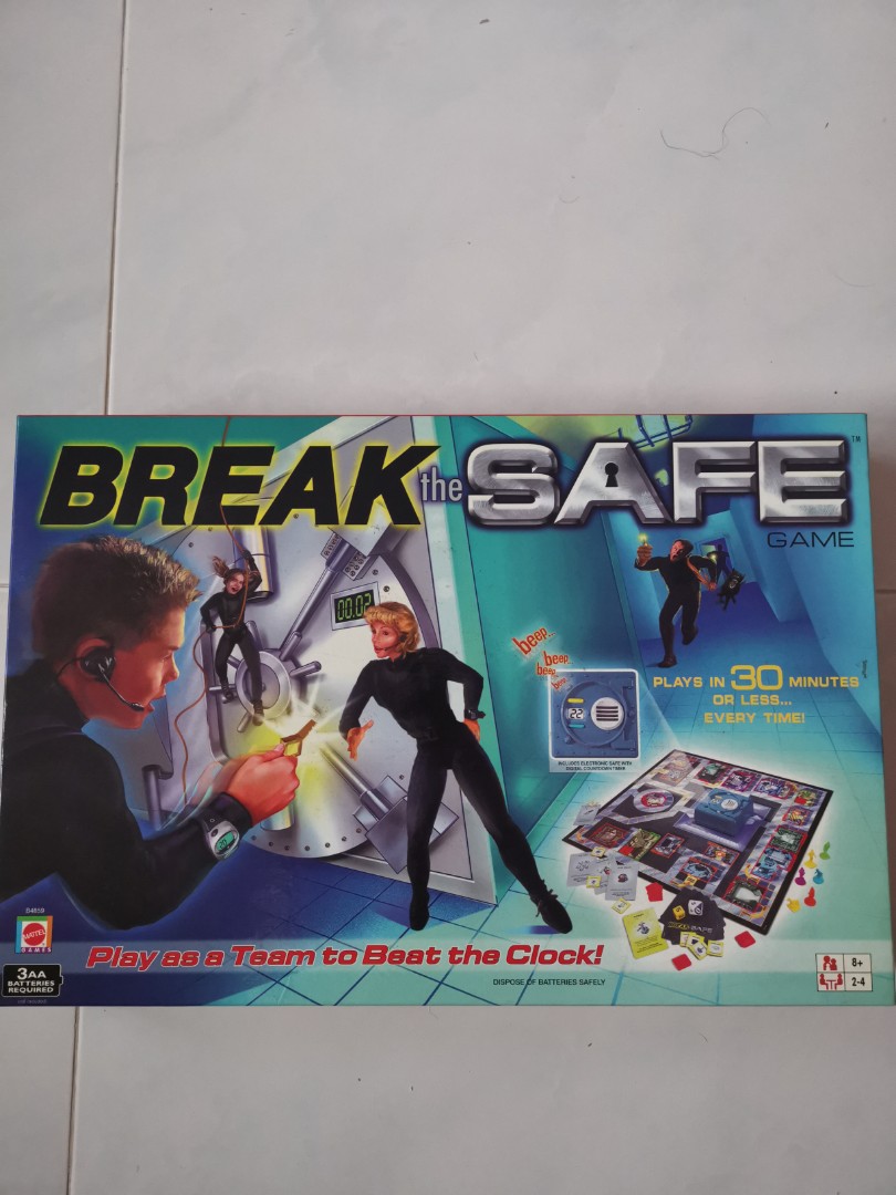 break-the-safe-board-game-hobbies-toys-toys-games-on-carousell