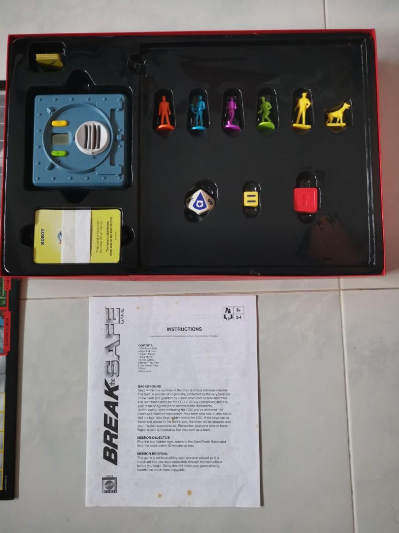 break-the-safe-board-game-hobbies-toys-toys-games-on-carousell