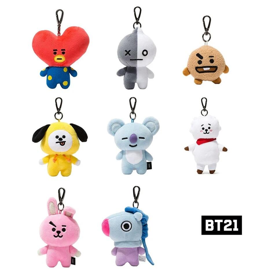 Bt21 Koya Rj Shooky Mang Chimmy Tata Cooky Bag Charm Keyring Official  Preorder, Hobbies & Toys, Memorabilia & Collectibles, K-Wave On Carousell