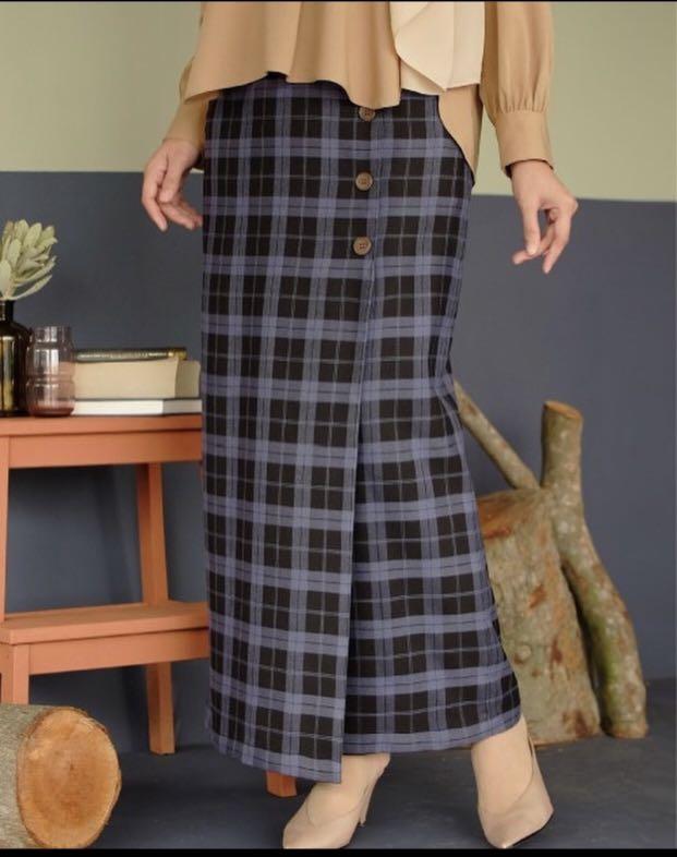 Long plaid hotsell skirt xl