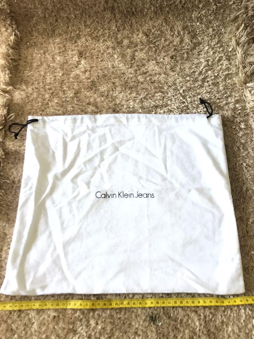 Calvin klein sale dust bag