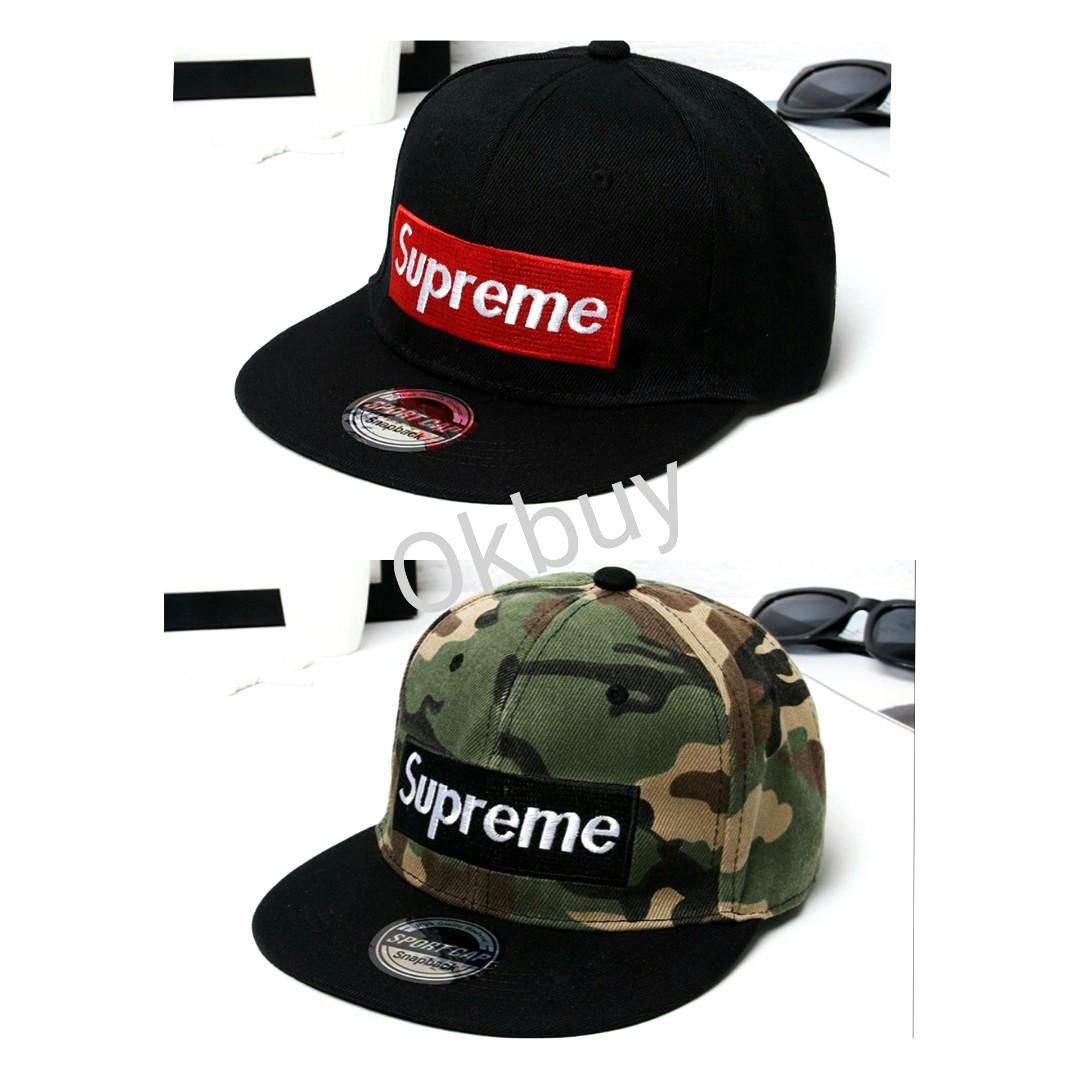 supreme camo snapback