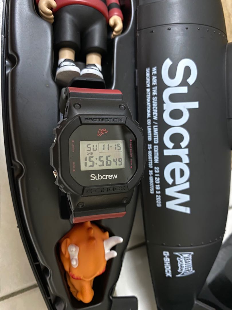 Subcrew hot sale g shock
