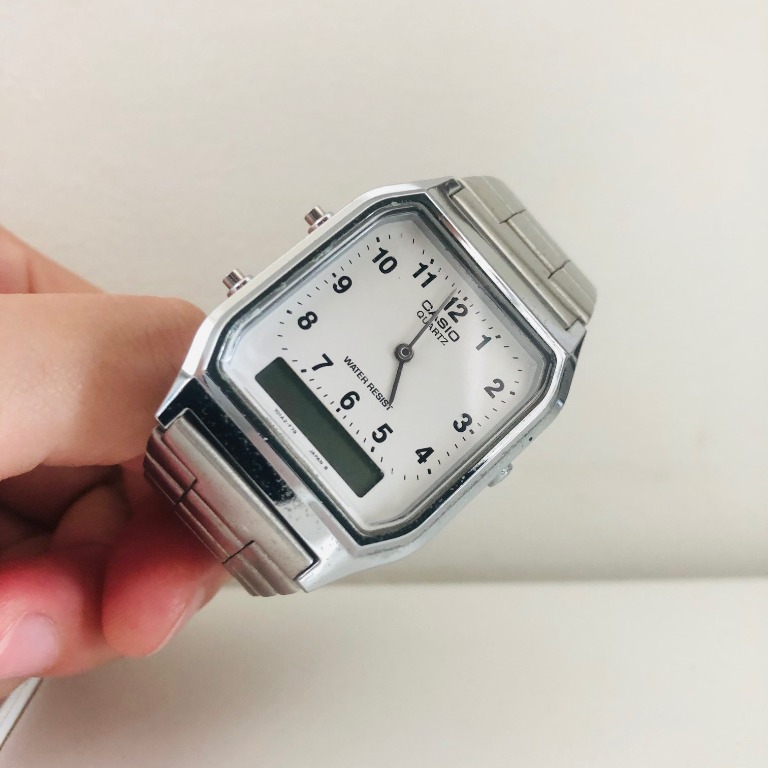 Casio vintage deals analog digital