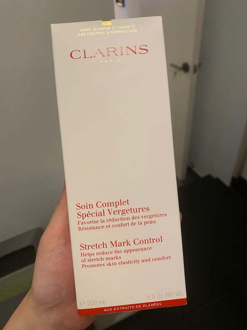 clarins stretch mark control cream