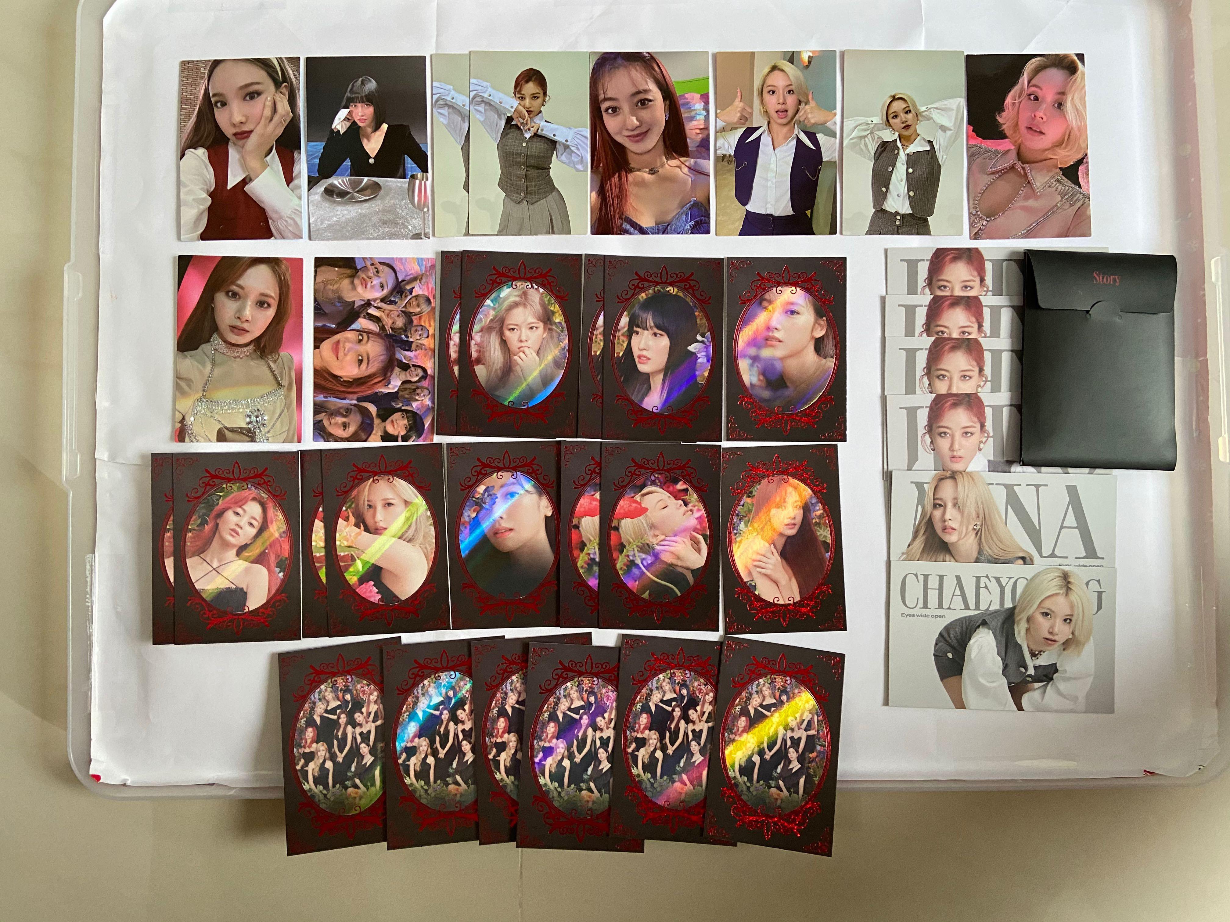 Clearance Twice Eyes Wide Open Icsm Photocards Hobbies Toys Memorabilia Collectibles K Wave On Carousell