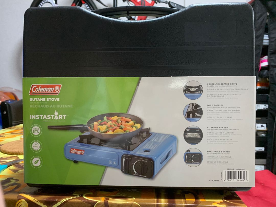 FIRE SALE!!!] Coleman Portable Butane Stove with Carrying Case and