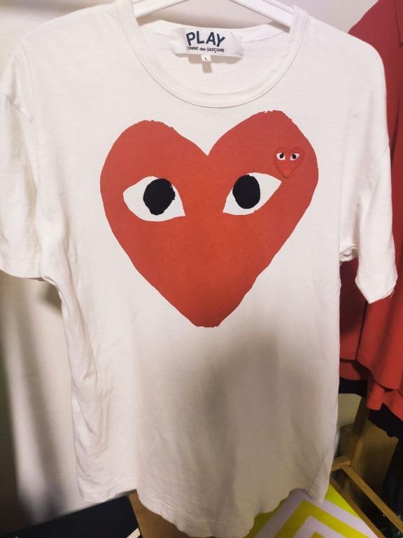 Comme Des Garçons Play Heart Eyes T-shirt - Farfetch